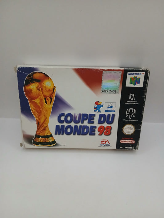 Boîte Jeu N64 Coupe du Monde 98