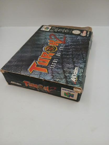Boîte vide N64 Turok 2 Seeds of Evil