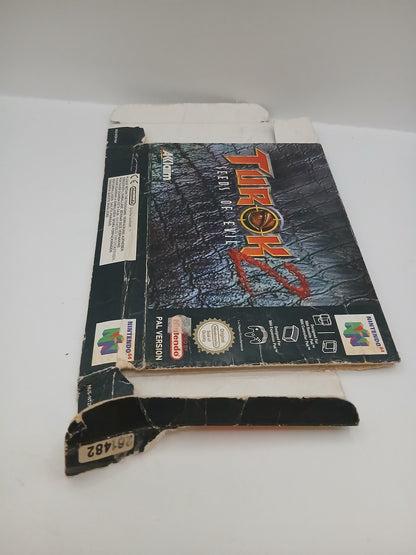 Boîte vide N64 Turok 2 Seeds of Evil