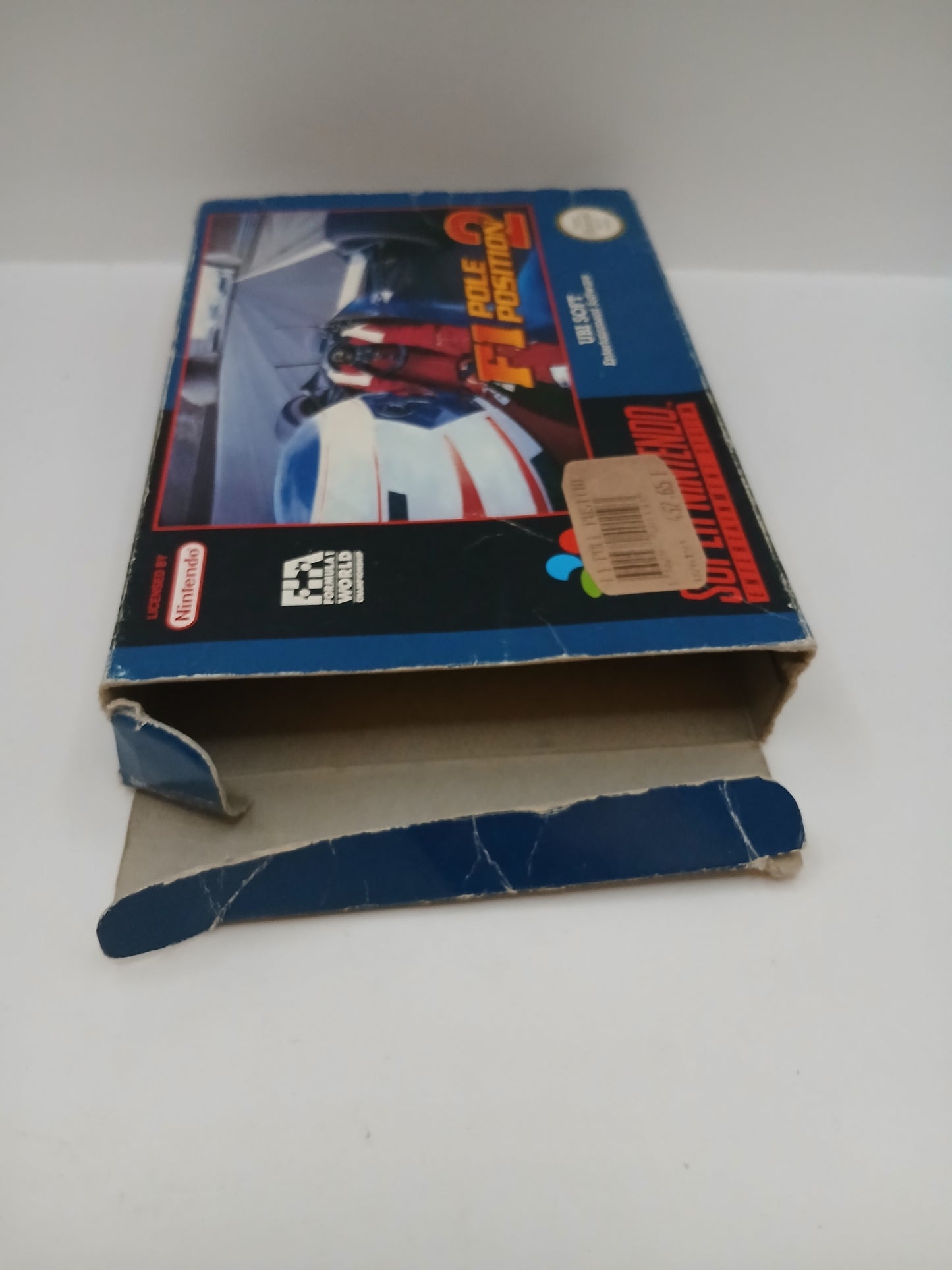 Boîte Jeu Snes F1 Pôle Position 2