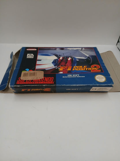 Boîte Jeu Snes F1 Pôle Position 2