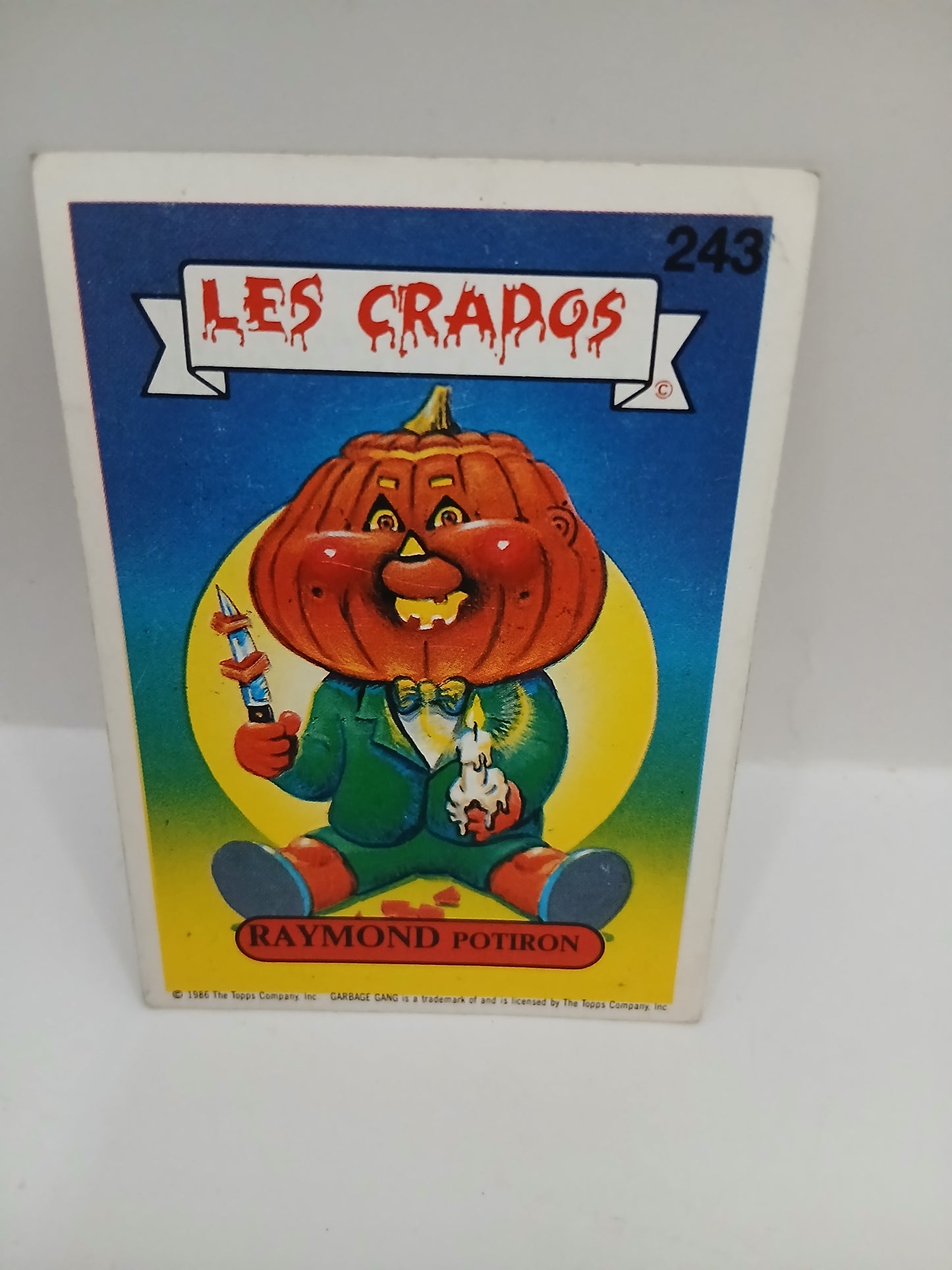 Sticker Les Crados Raymond Potiron n°243