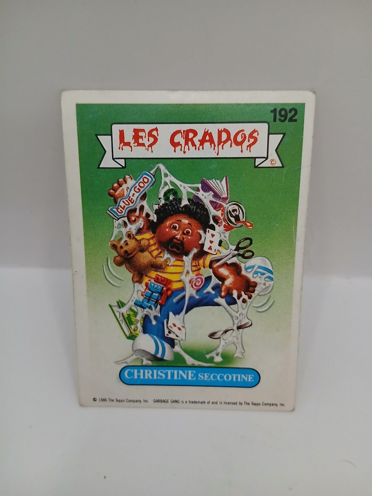 Sticker Les Crados Christine Seccotine n°192