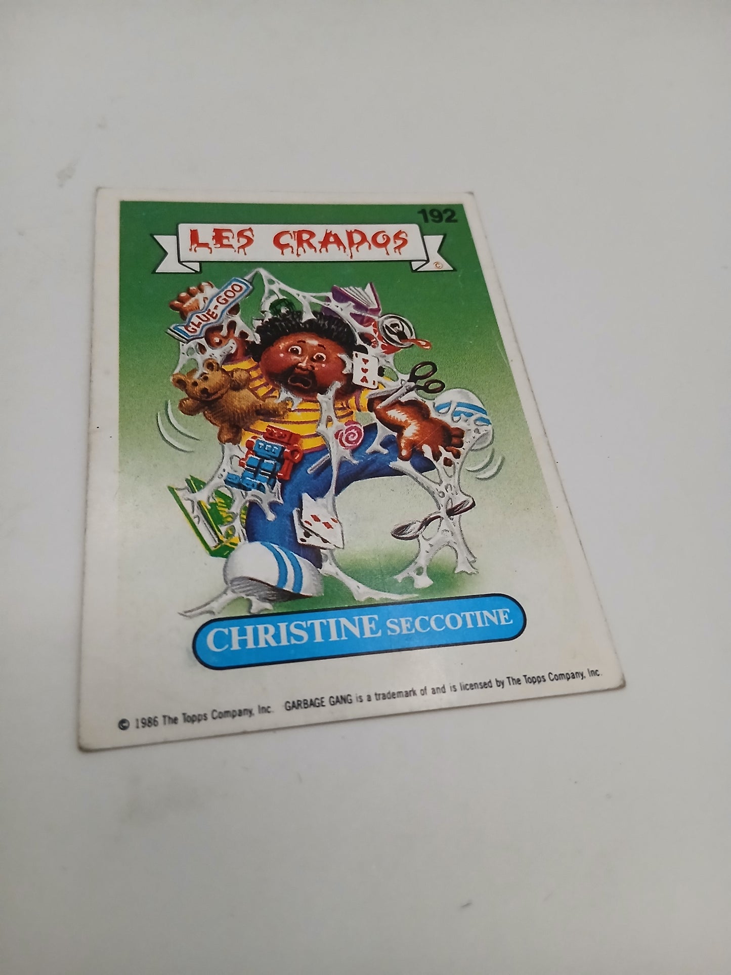 Sticker Les Crados Christine Seccotine n°192