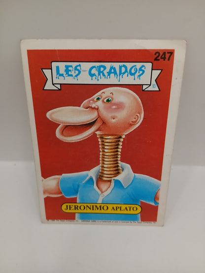 Sticker Les Crados Jeronimo Aplato n°247