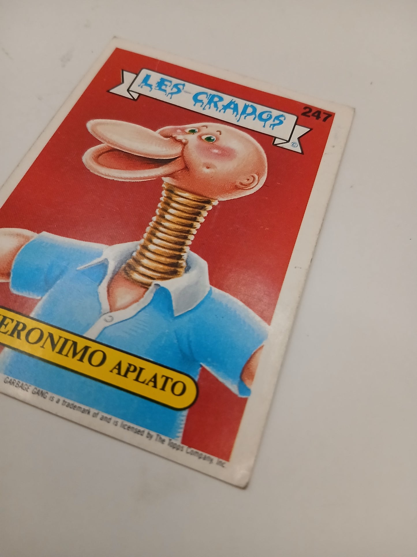 Sticker Les Crados Jeronimo Aplato n°247