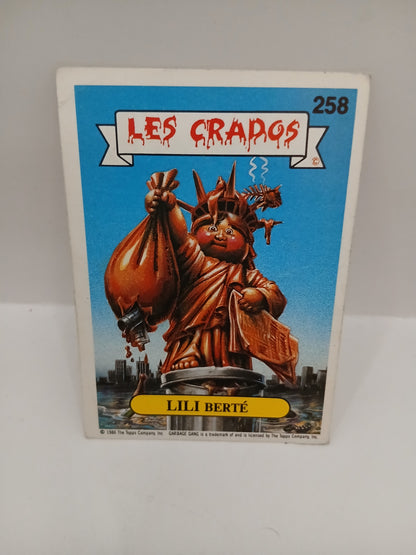 Sticker Les Crados série 2 Lili Berté n°258