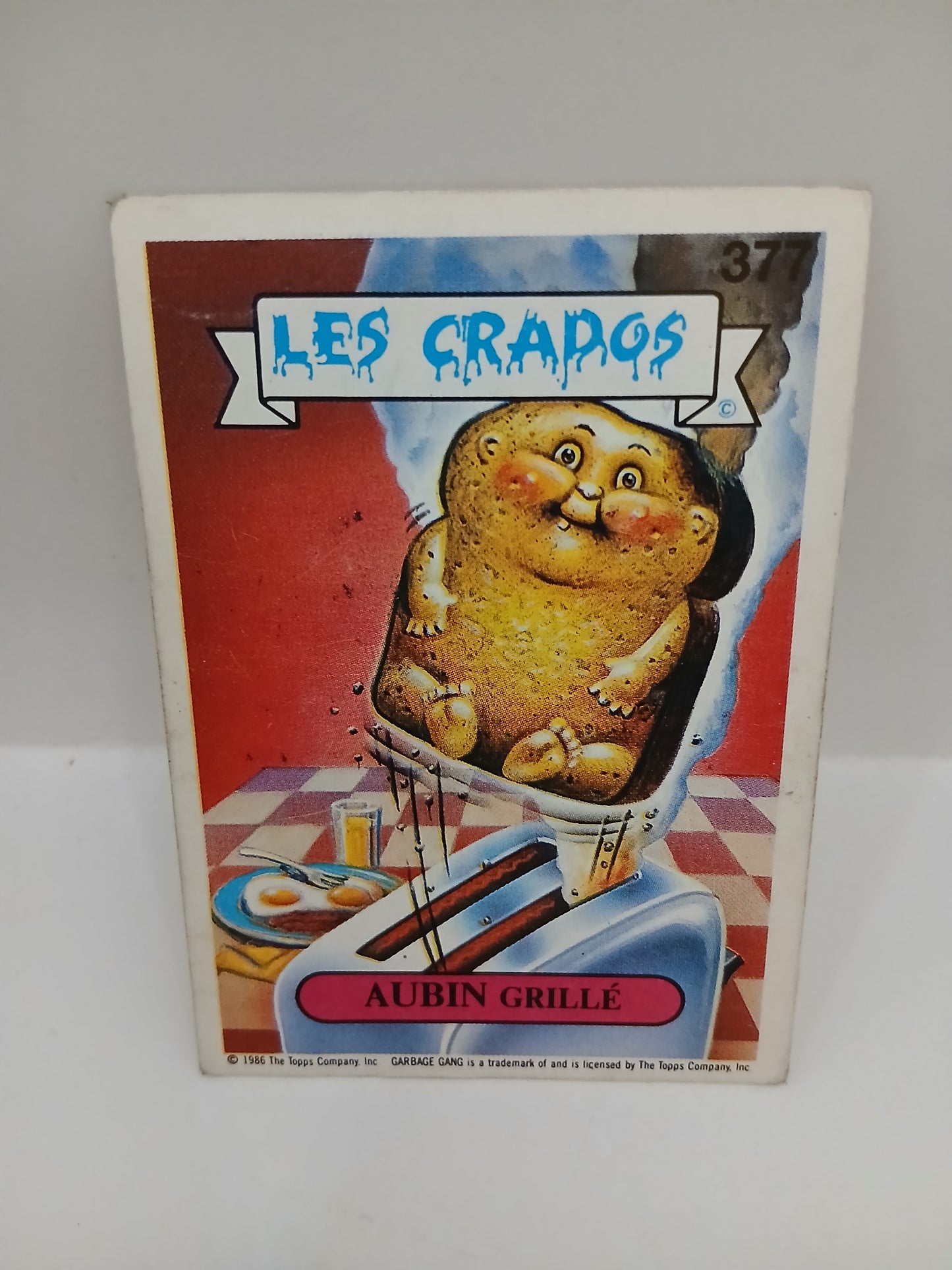 Sticker Les Crados Aubin Grille n°377