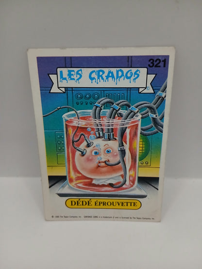 Sticker Les Crados Série 2 Dédé éprouvette n°321