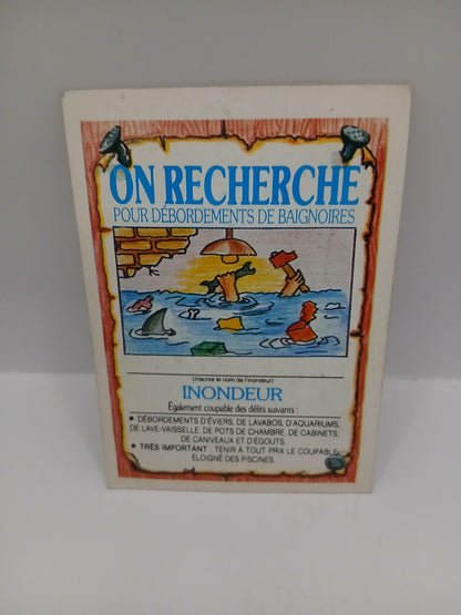 Sticker Les Crados William de Rasoir serie 2 n°314 1986