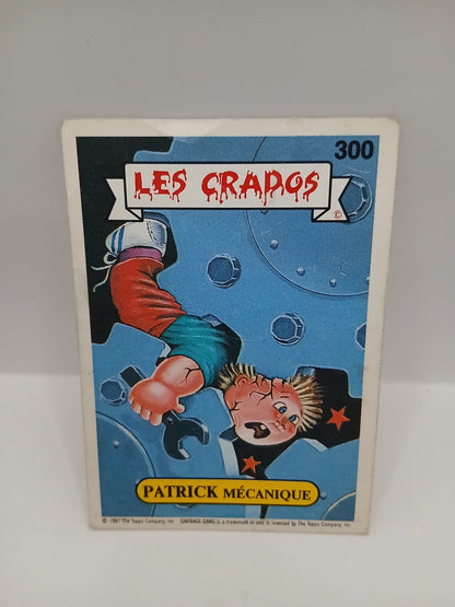 Sticker Les Crados Patrick Mécanique n°300