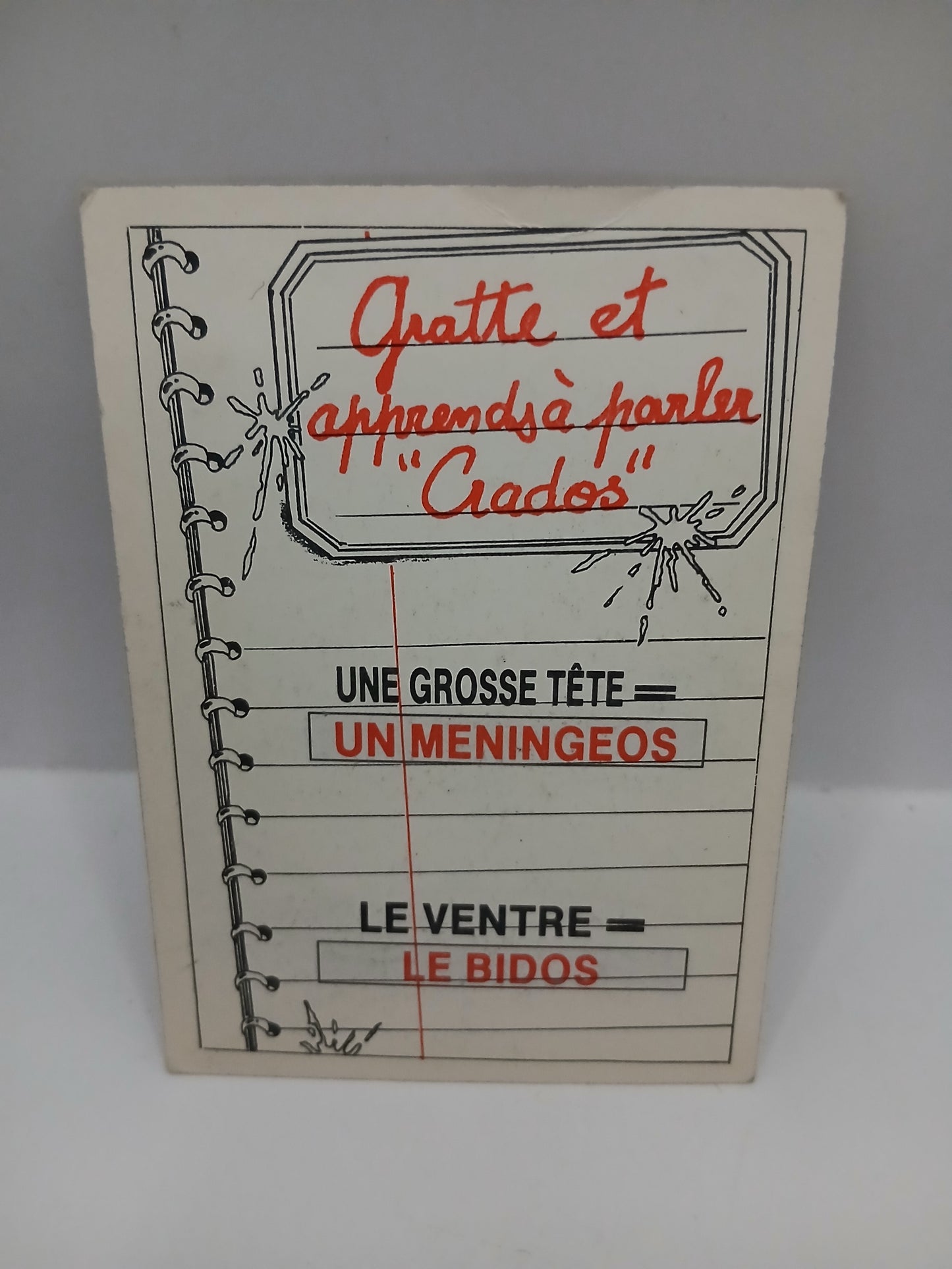 Sticker Les Crados Patrick Mécanique n°300