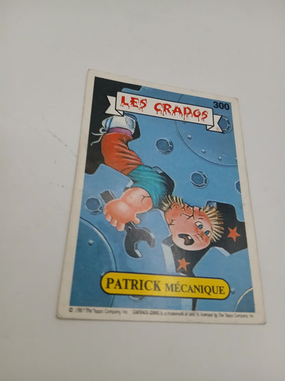 Sticker Les Crados Patrick Mécanique n°300
