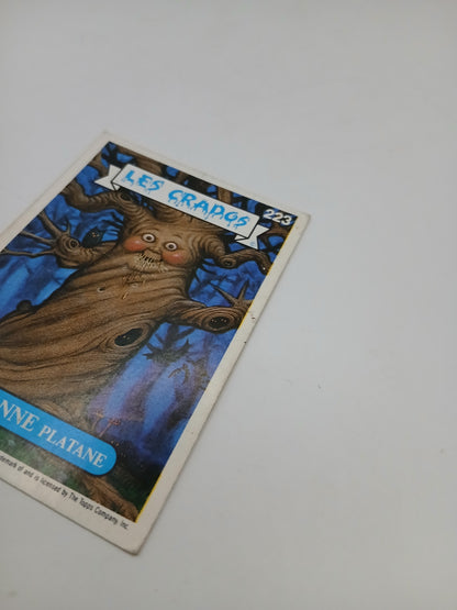 Sticker Les Crados Série 1 Marianne Platane n°223 1987