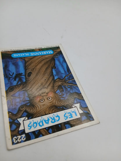 Sticker Les Crados Série 1 Marianne Platane n°223 1987