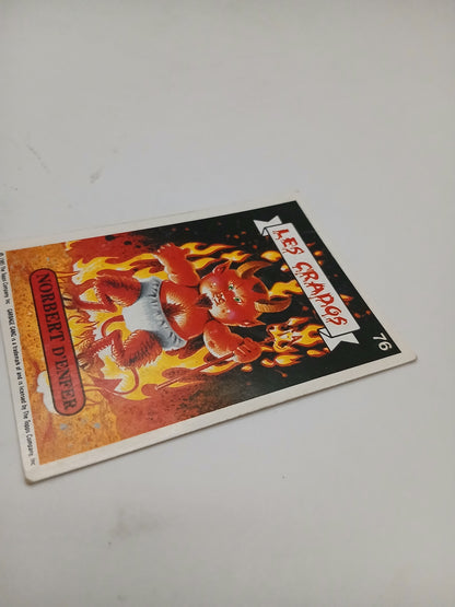 Sticker Les Crados Norbert d'Enfer n°76 1985