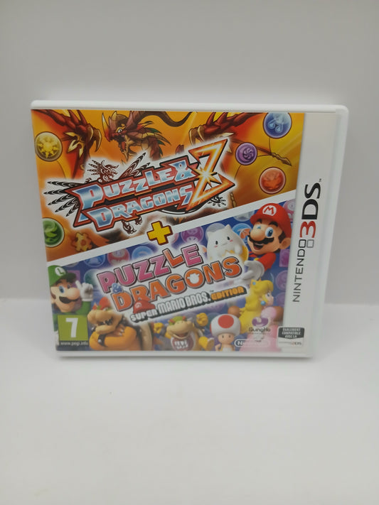 Jeu 3ds Puzzle Dragon Z + Puzzle Dragon Super Mario Édition