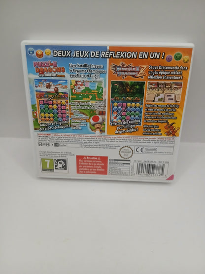 Jeu 3ds Puzzle Dragon Z + Puzzle Dragon Super Mario Édition