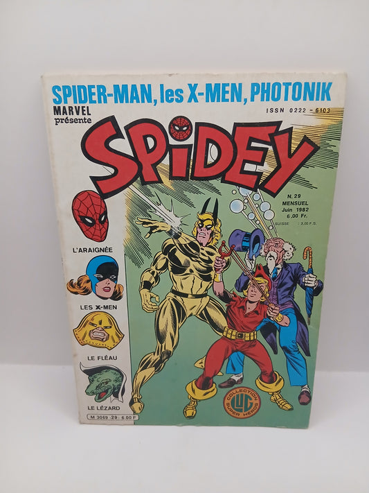 Comics Spidey n°29 juin 1982 bon état