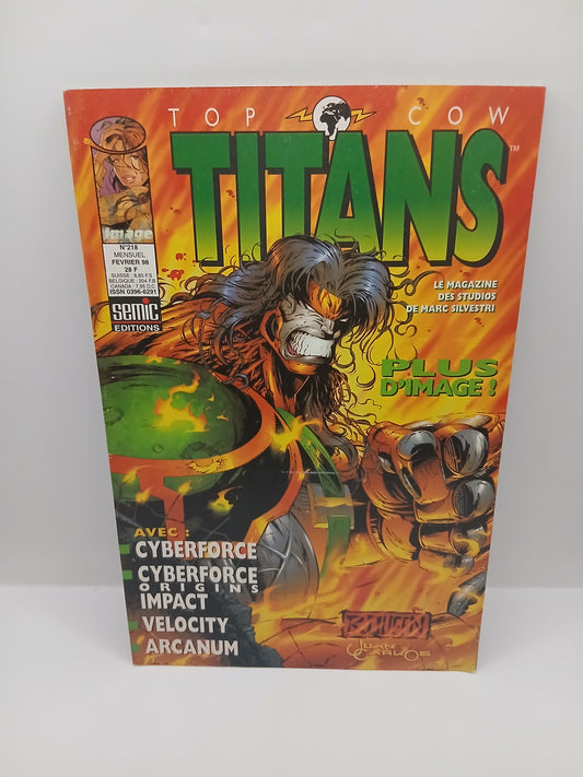 Comics Titan top cow n°218 février 1998