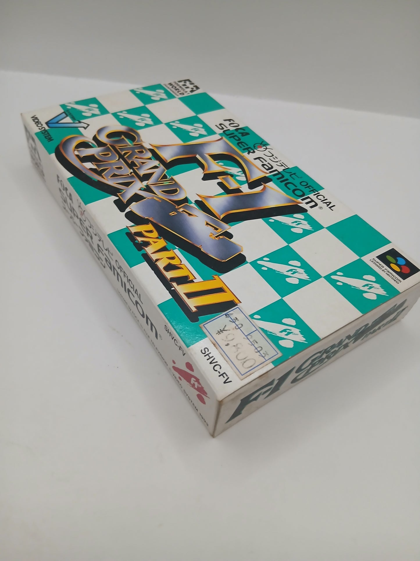 Boîte vide Super Famicom F1 Grand Prix