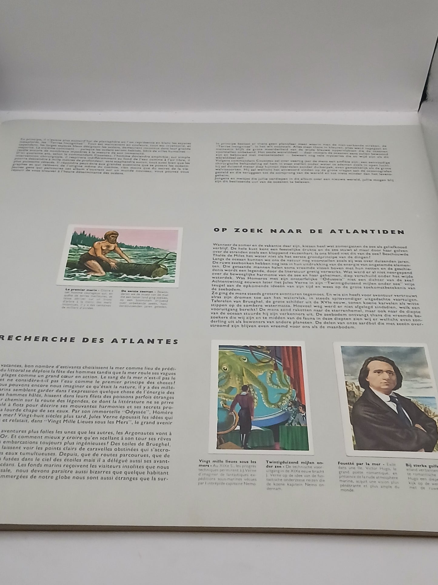 Album Chocolat Jacques l’Oceanographie tbe complet