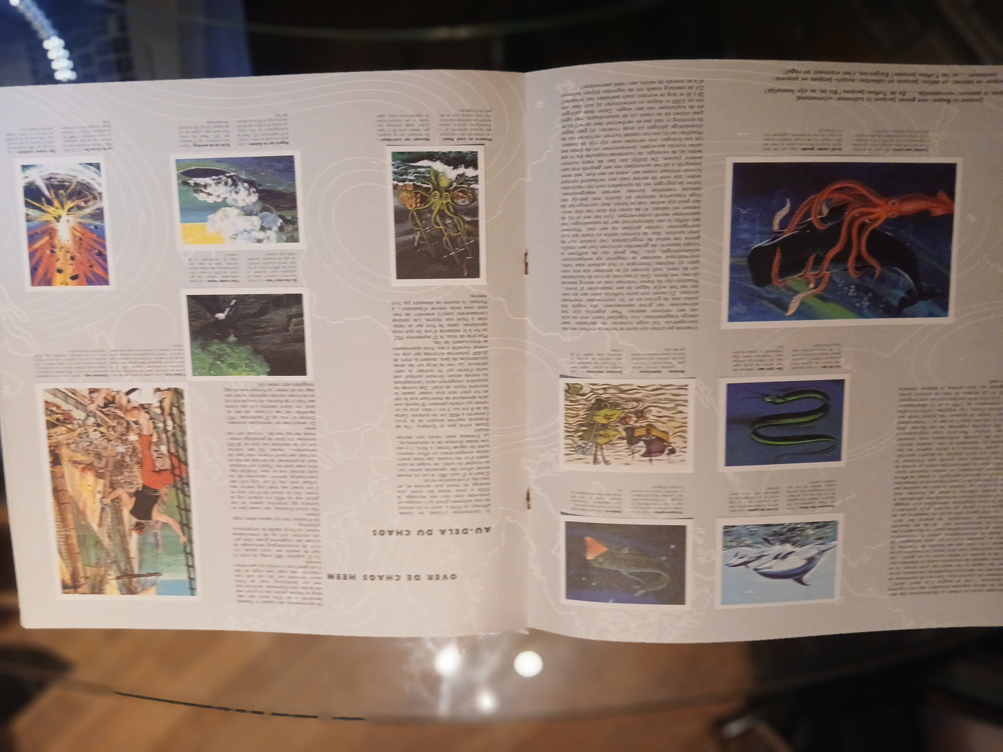 Album Chocolat Jacques l’Oceanographie tbe complet