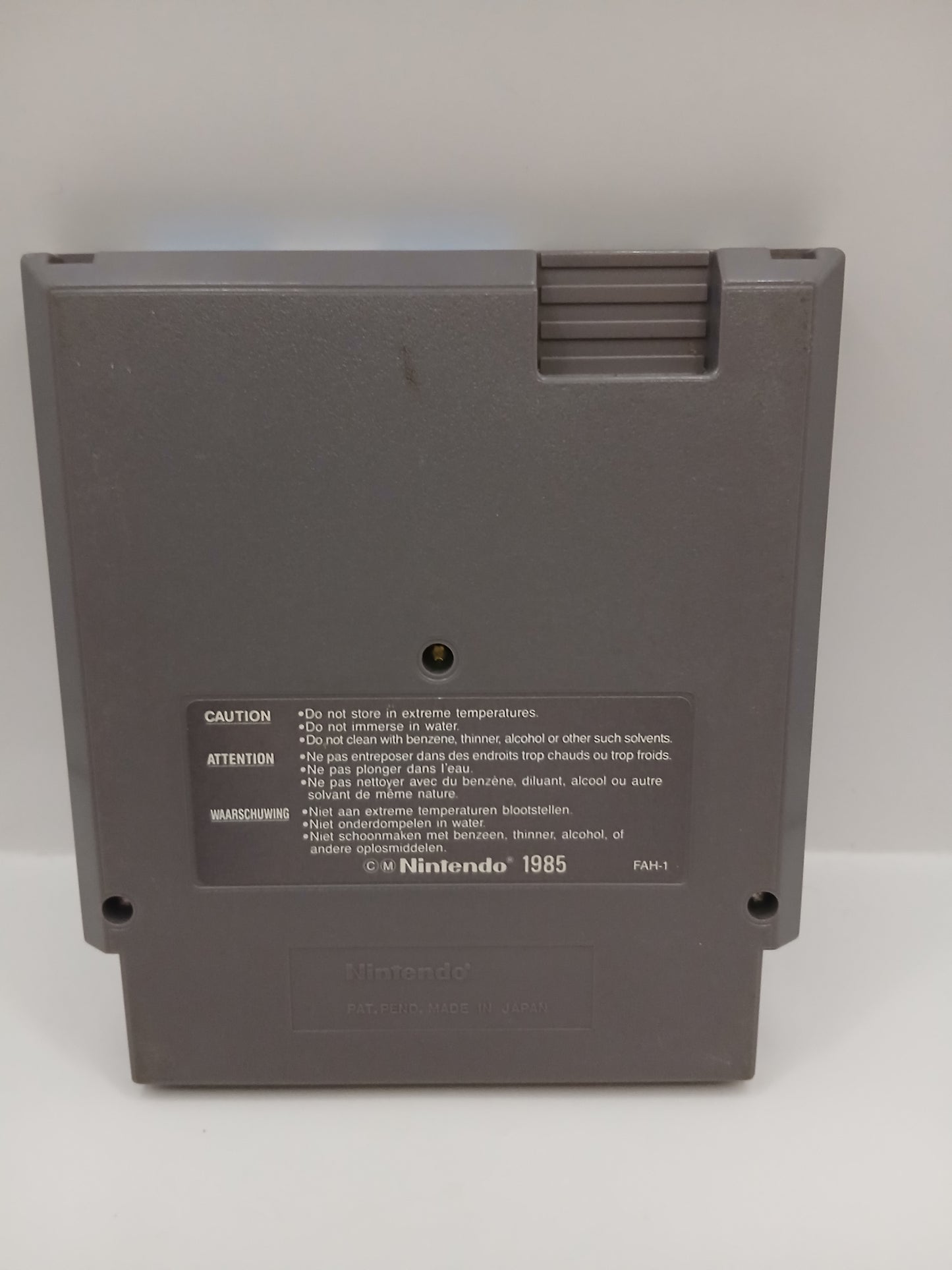 Jeu Nes Soccer Classics série cartouche seule Fra Pal B