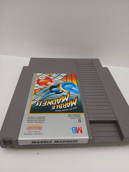 Jeu Nes Marble Madness cartouche seule Fra Pal B