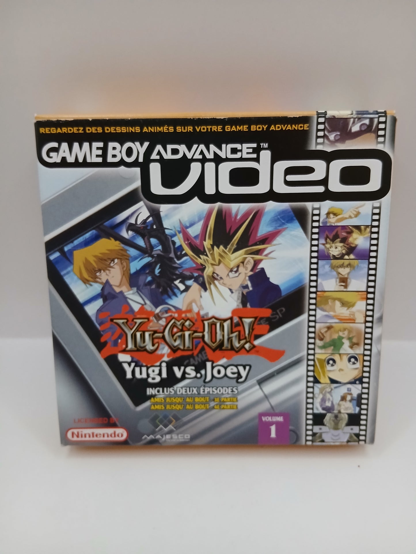 Game Boy Advance Vidéo Yu Gi Oh Yugi vs Joey neuf