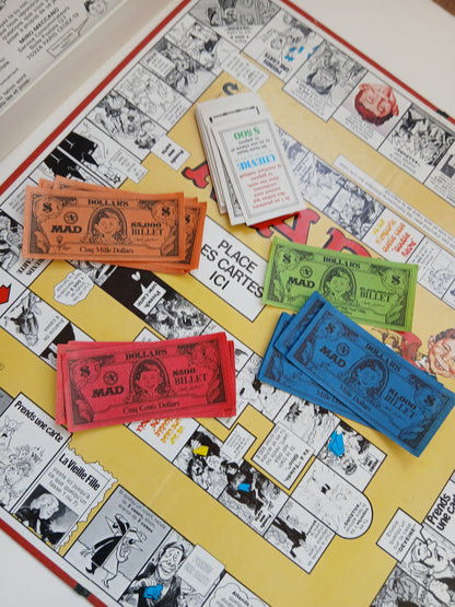 Jeu de Société MAD 1979 complet