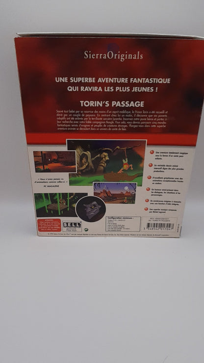 Jeu PC "Torrin’s Passage" cd rom