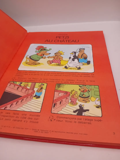 Livre Petzi au château - Recueil 2 - EO 1977