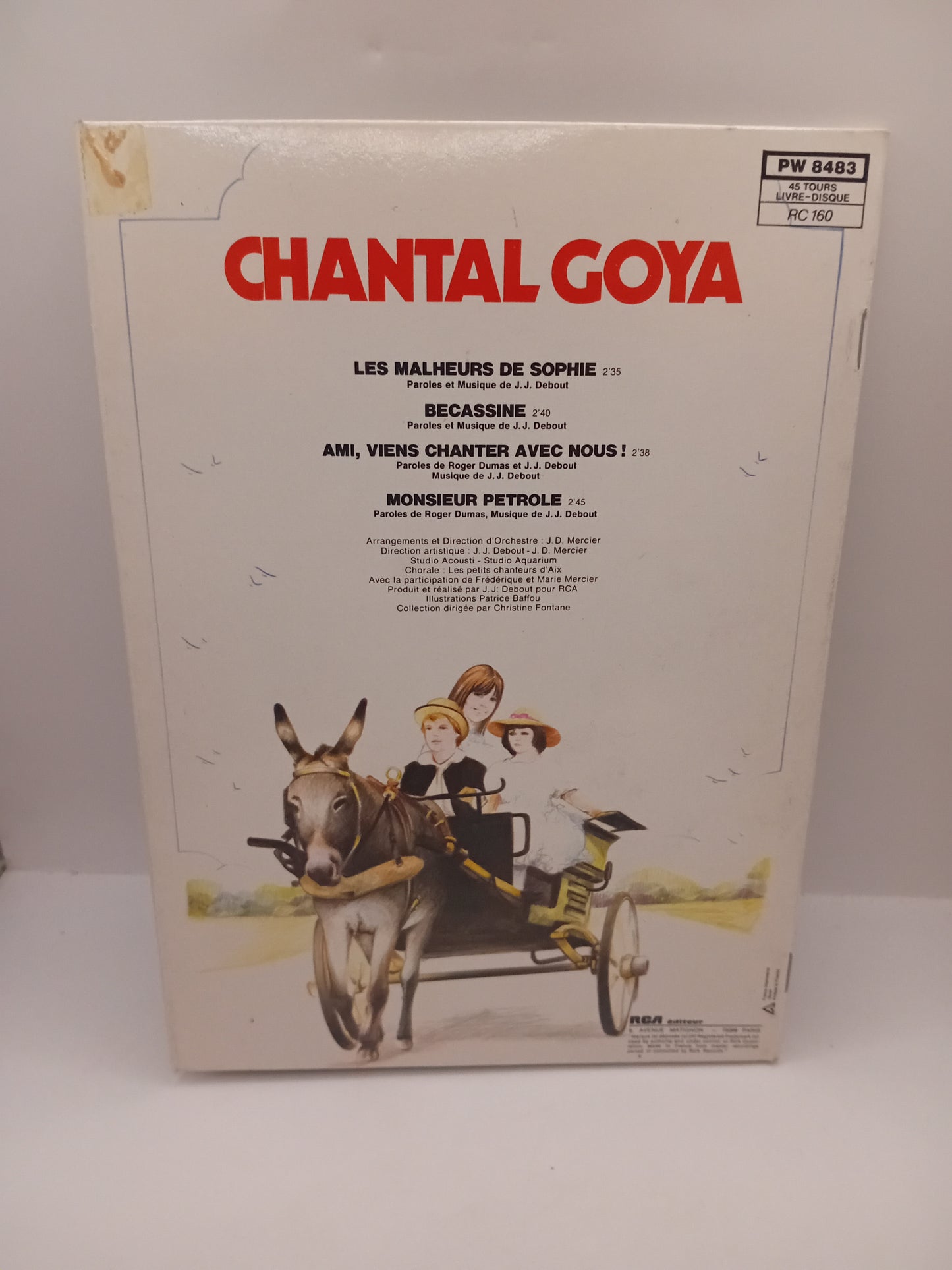 45t Chantal Goya – Chante Avec Chantal Goya - Vol.3
