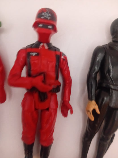 Lot 6 figurines Action Force
