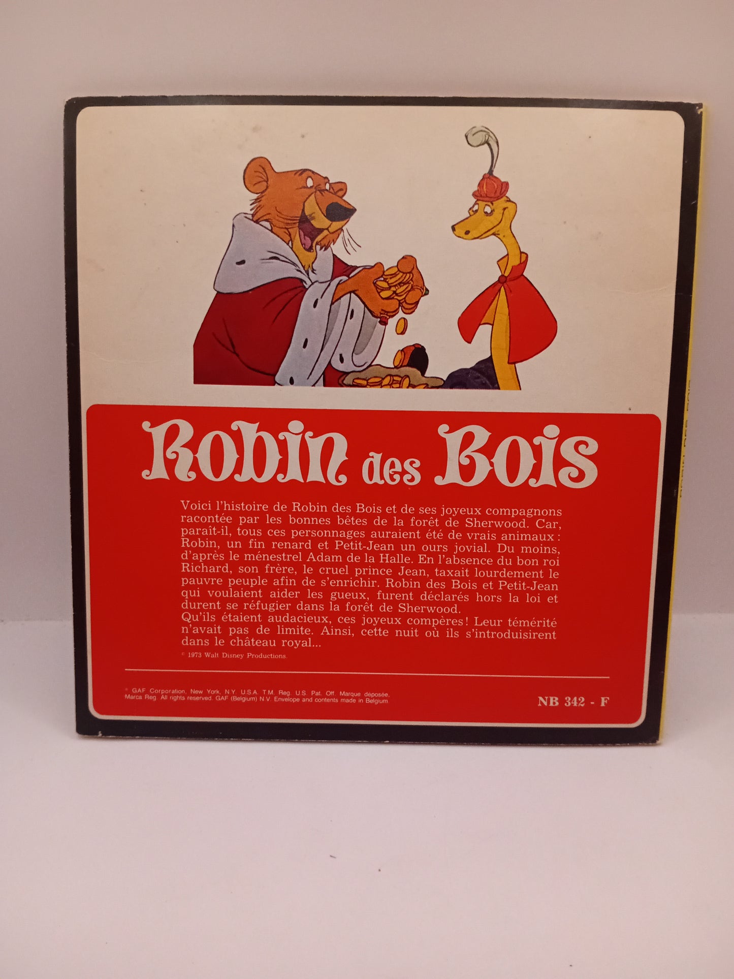 View Master Robin Des Bois Walt Disney 1973