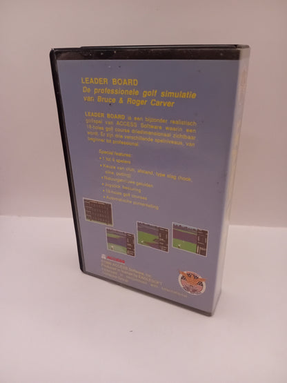 Jeu Commodore K7 Leader Board Pro Golf simulator complet
