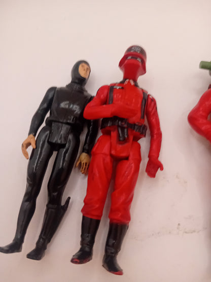 Lot 6 figurines Action Force