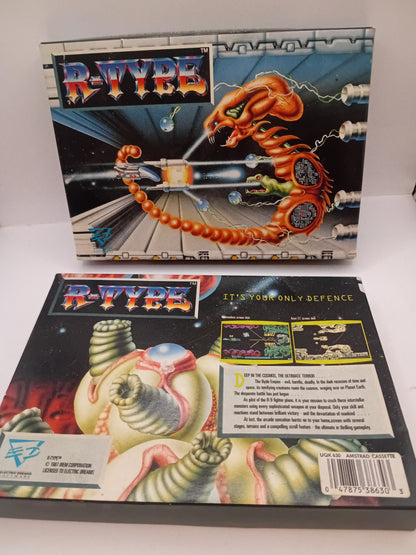 Boite vide uniquement Jeu Amstrad K7 R-Type
