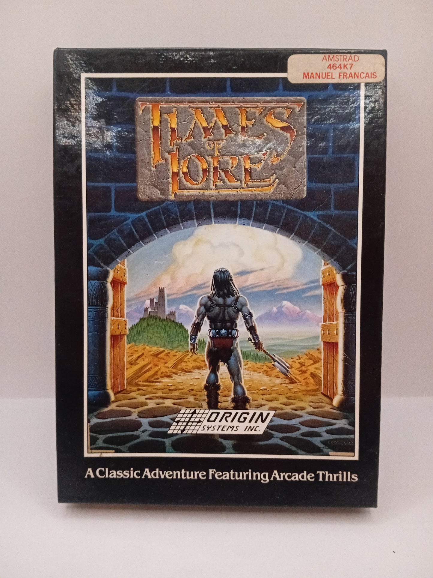 Jeu Amstrad K7 Times of Lores complet
