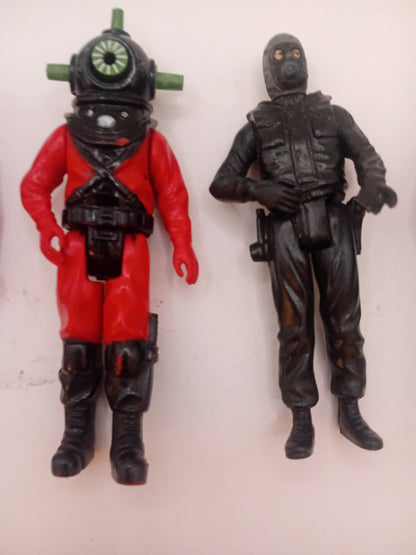 Lot 6 figurines Action Force