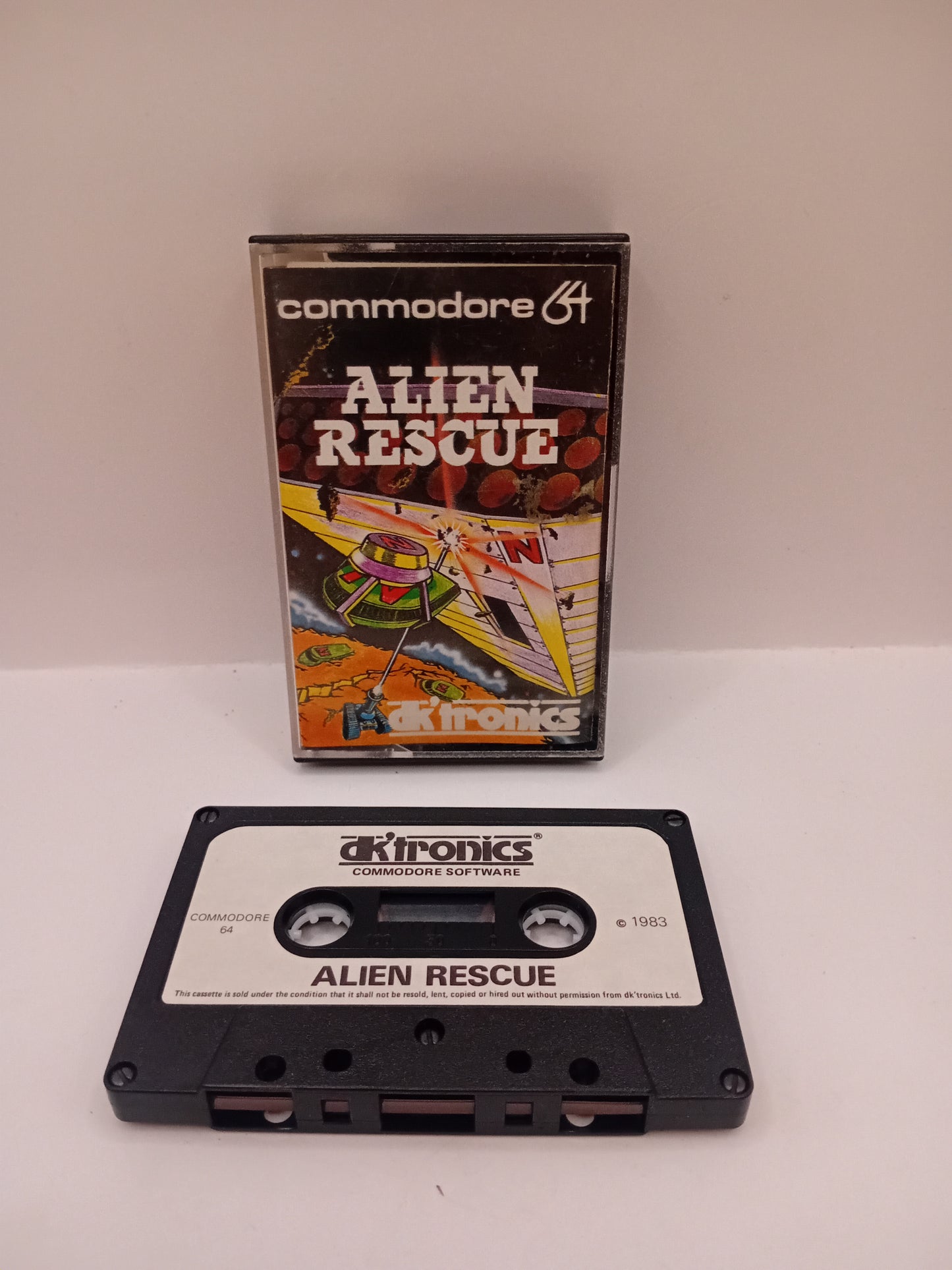 Jeu Commodore 64 K7 Alien Rescue