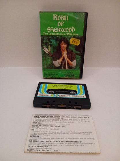Jeu Amstrad K7 ROBIN OF SHERWOOD jeu LES PIERRES DE TOUCHE DE RHIANNON
