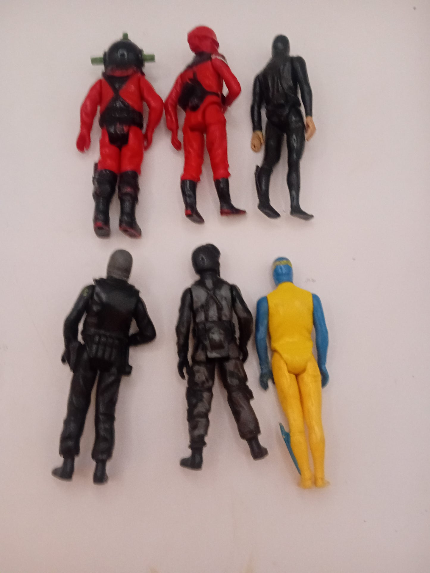 Lot 6 figurines Action Force
